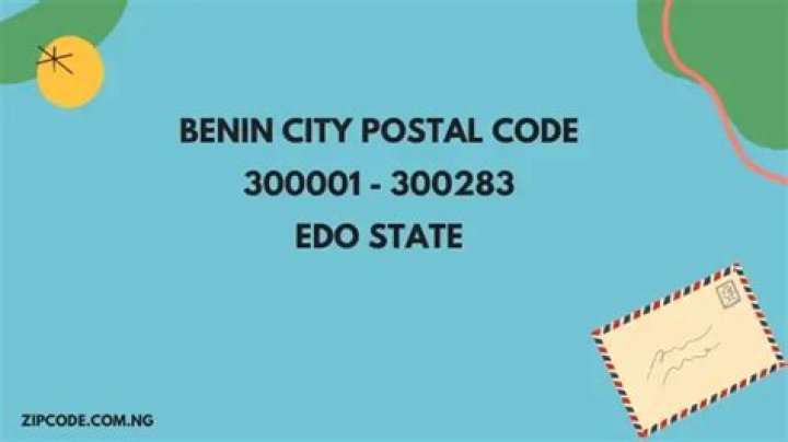 Benin City Postal Code: The Correct Figures 