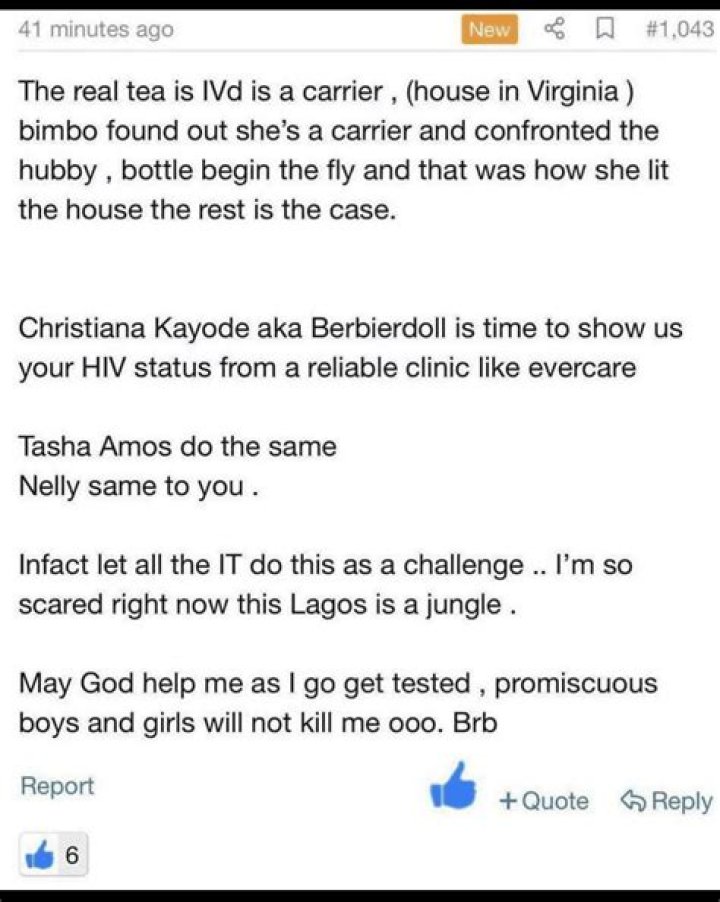 
Bimbo Calls Out Husband, IVD For Assaulting Her 