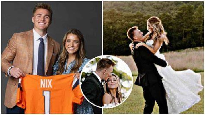 Bo Nix Kid With Wife Izzy Smoke, The Child In The Wedding Pictures