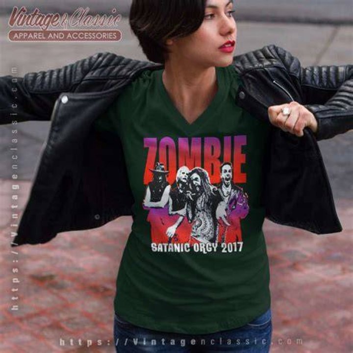 Brunette Big Boob Orgy Zombie