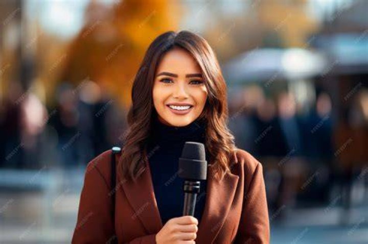 Female Reporter