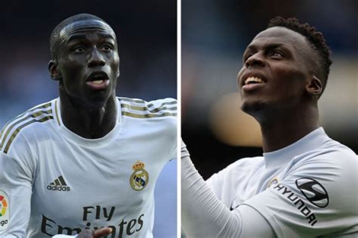 Ferland Mendy and Edouard Mendy