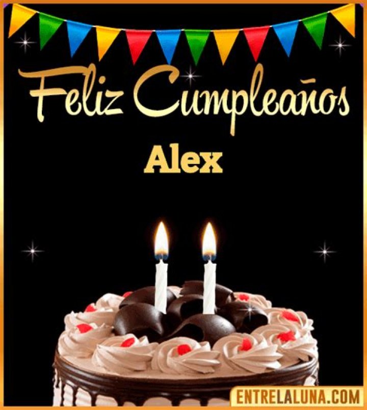 GIF: Happy Birthday Alex Gore – Find Feliz Cumpleaños Alex Forogore Video Here