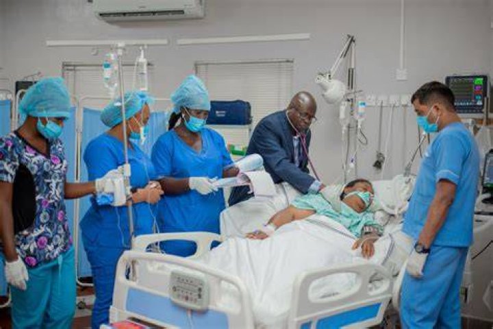 Hospital Intensive Care Unit Staff & Patients
