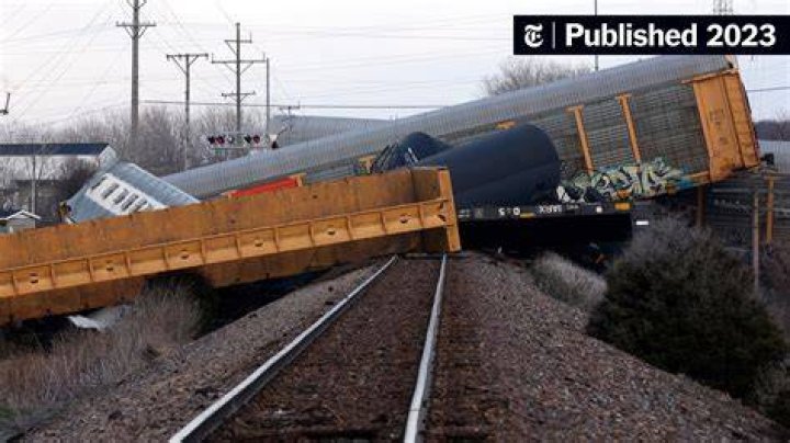 
How many train derailments have there been in the US in 2023? Nebraska train crash clip goes viral in wake of Ohio explosion 