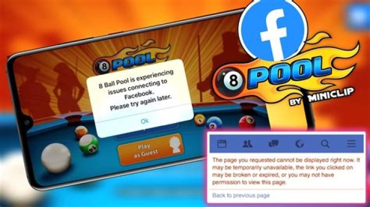 How To Fix: 8 Ball Pool Facebook Login Error - SarkariResult