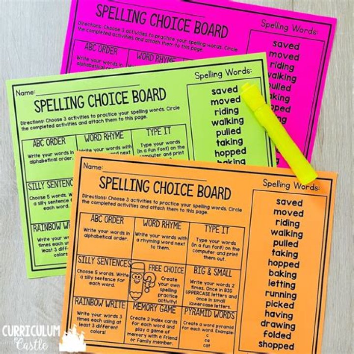 How to spell choice