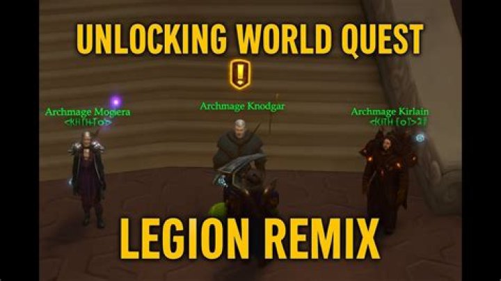 How to start legion quests