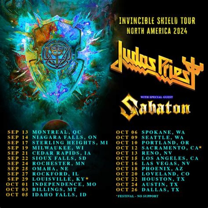 Judas Priest's 2024 Invincible Shield Tour: How to Get Presale Code Tickets - SarkariResult