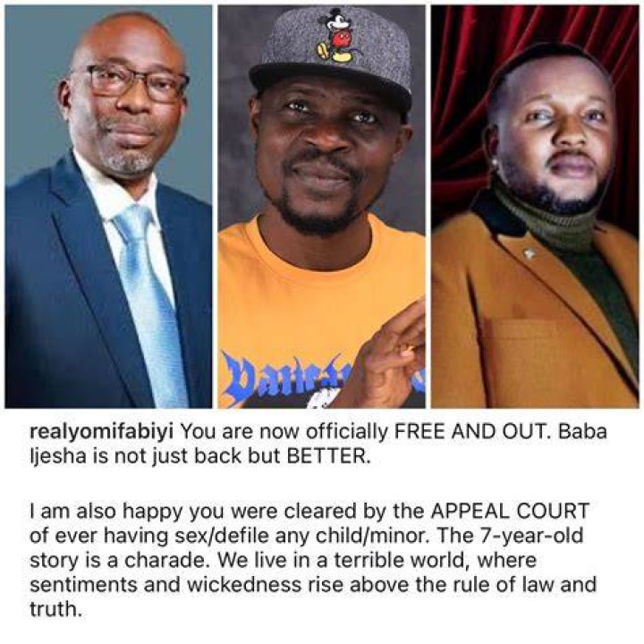 
Judge Denies Baba Ijesha’s Request For Release While An Appeal Is Underway. 