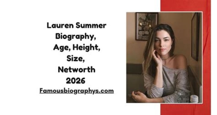 Julie Lauren Height, Weight, Net Worth, Age, Birthday, Wikipedia, Who, Instagram, Biography