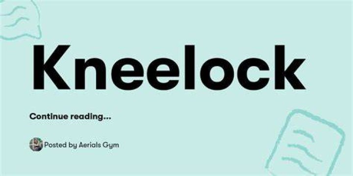 Kneelock