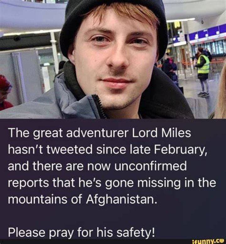 
Lord Miles Missing – A New Adventure Or Is He Really In Danger? 