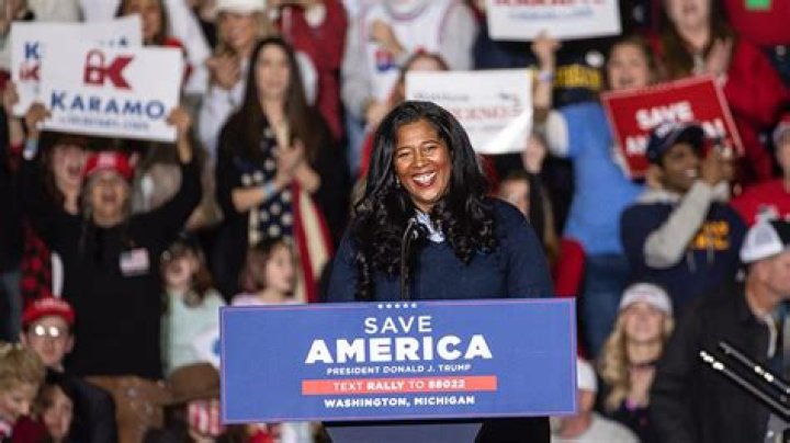 
Michigan Secretary Candidate Kristina Karamo Of Republican Party Is Still Unmarried 