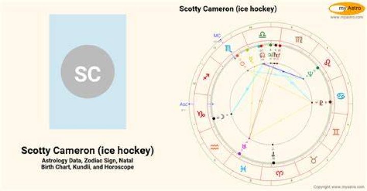 Scotty Cameron (ice hockey)