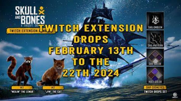 Skull and Bones Twitch Extension