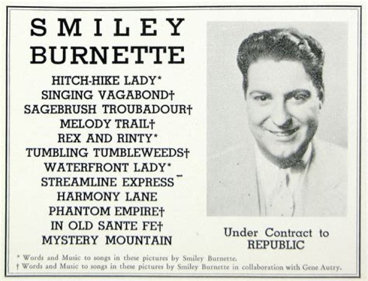 Smiley Burnette