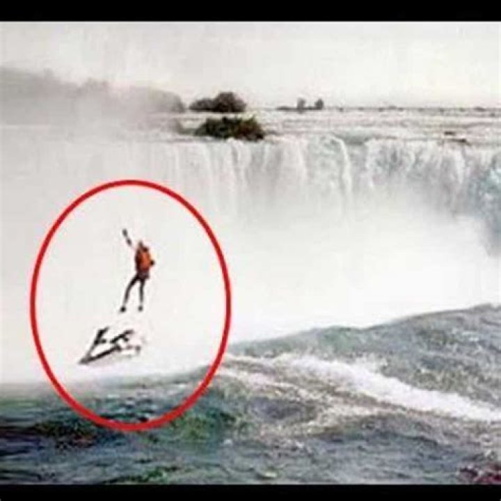 Tragic Stunt at Niagara Falls