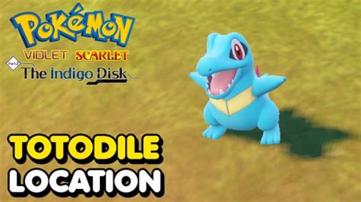 Ultimate Guide: Totodile Location in Pokemon Scarlet & Violet Indigo Disk DLC - SarkariResult