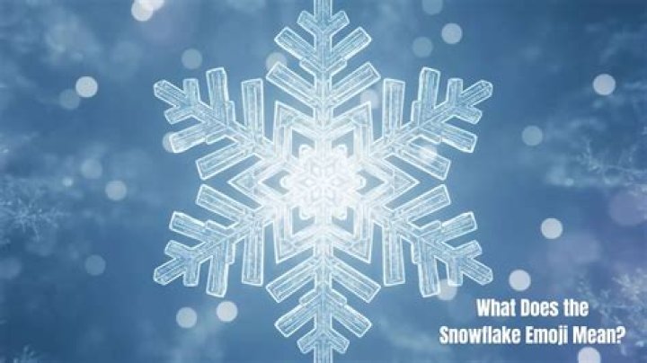 What Does Snowflake Emoji Mean On TikTok and Snapchat?